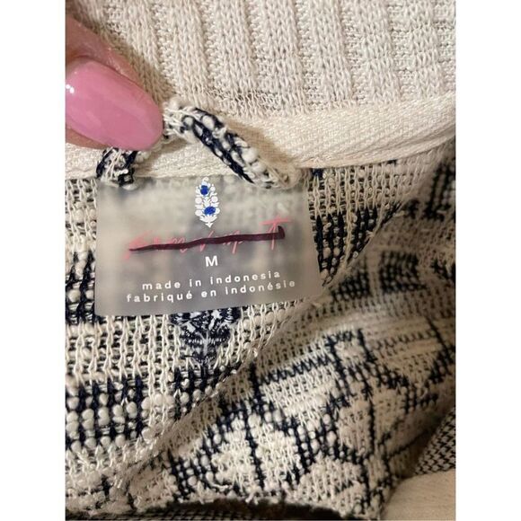 Free People Hole In One Half Zip Size M - Picture 6 of 6